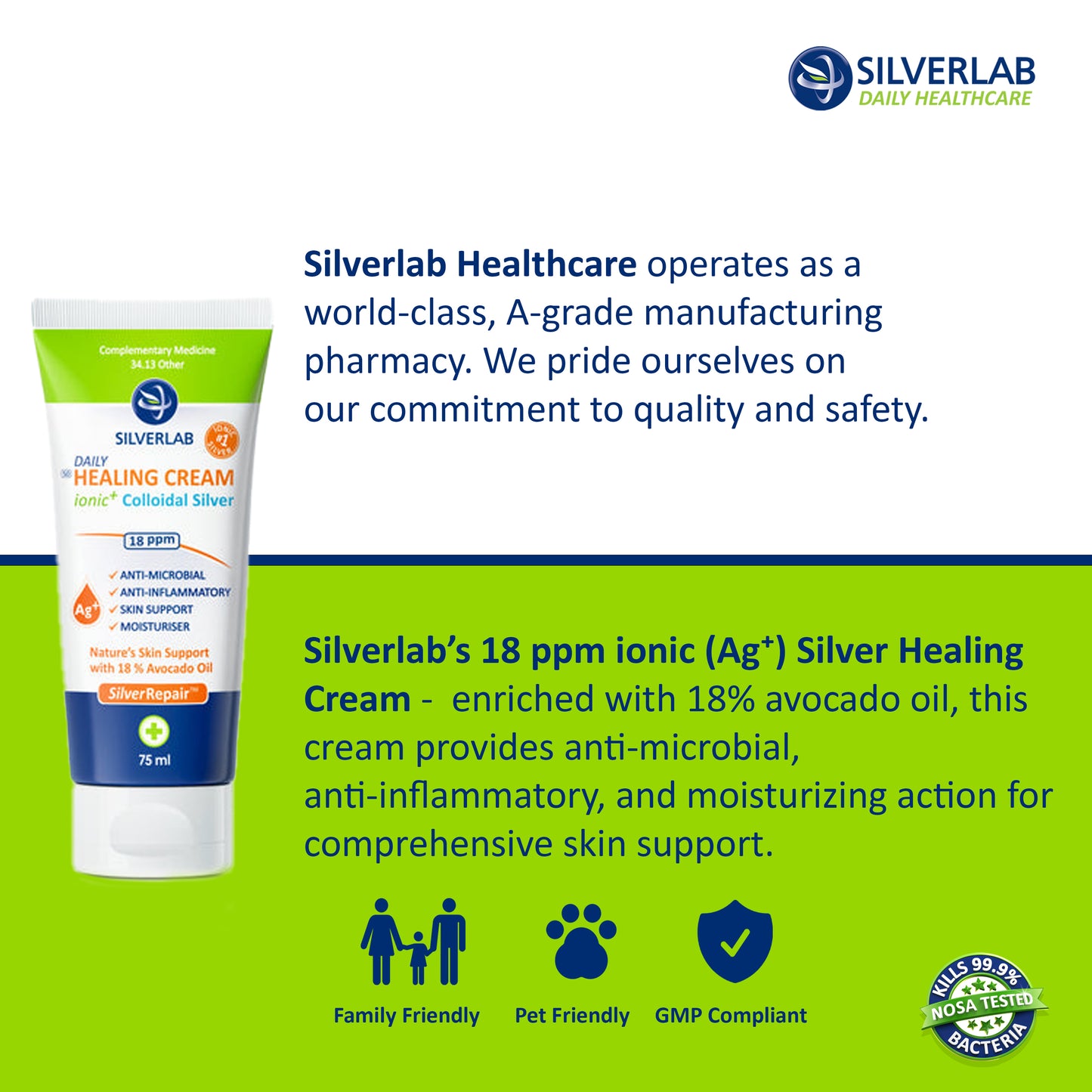 Silverlab Healing Cream